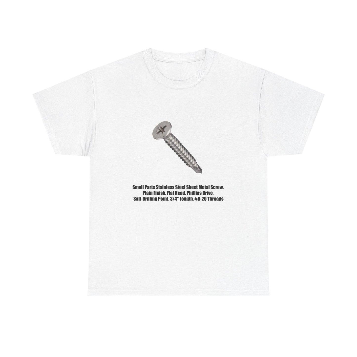 Screw description tee (100% cotton)