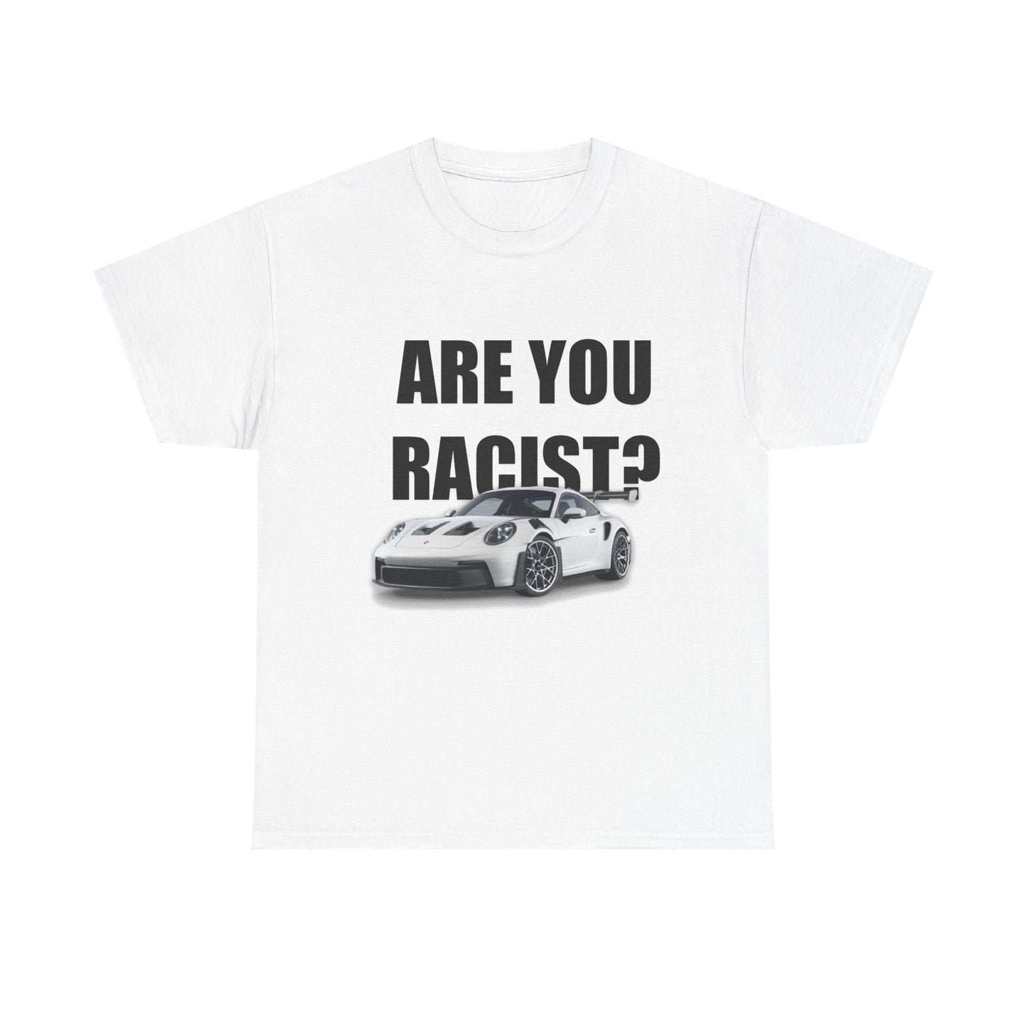 "Are you racist?" tee (100% cotton)
