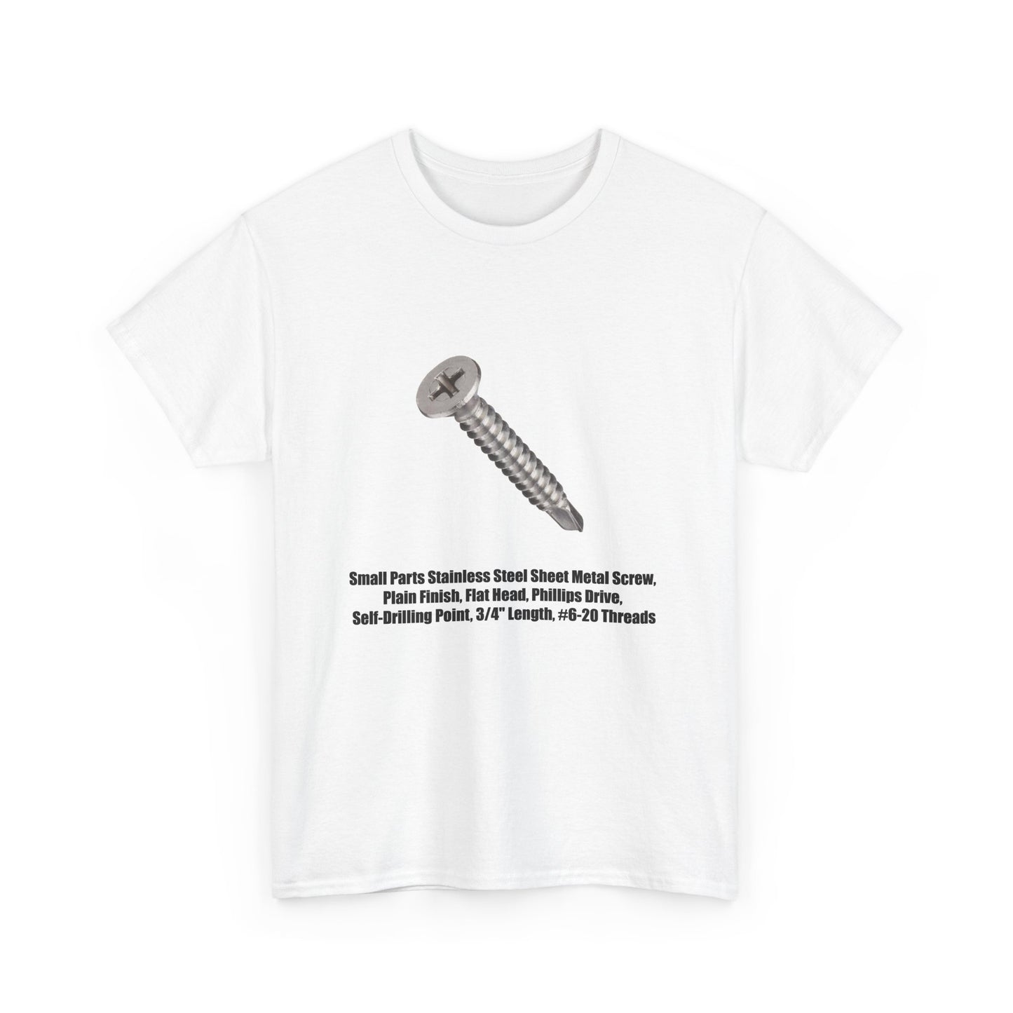 Screw description tee (100% cotton)